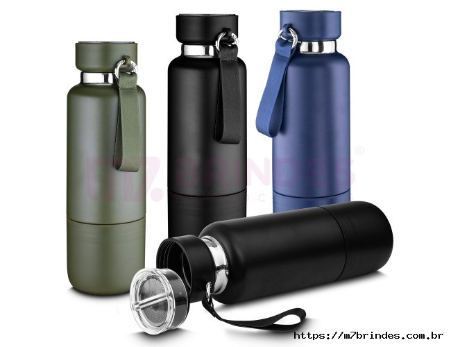 Garrafa T�rmica Inox 500ml