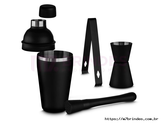 Kit Drink Coqueteleira e Acessrios