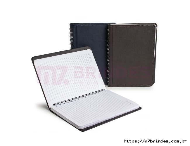 Caderno de Couro Sint�tico