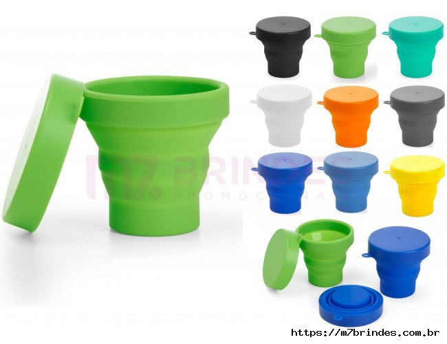 Copo Retrtil de Silicone 150ml