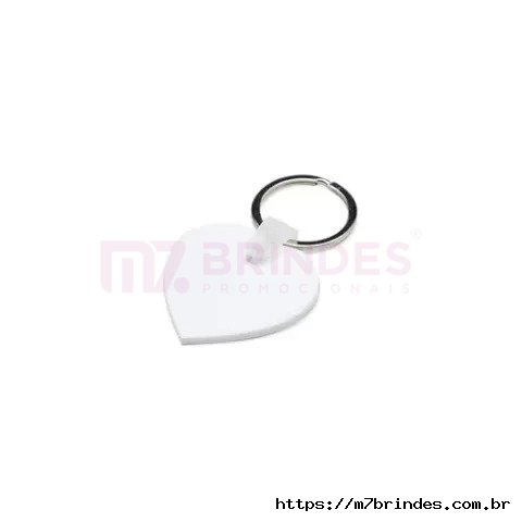 Chaveiro Acrlico Corao