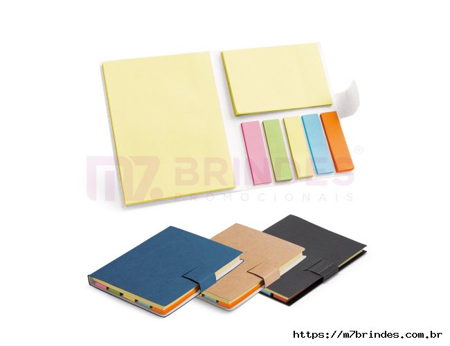 CAMPOS. 7 blocos adesivados com 25 folhas