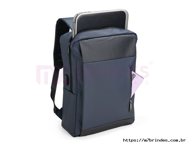 Mochila PU Impermevel Antifurto 22L