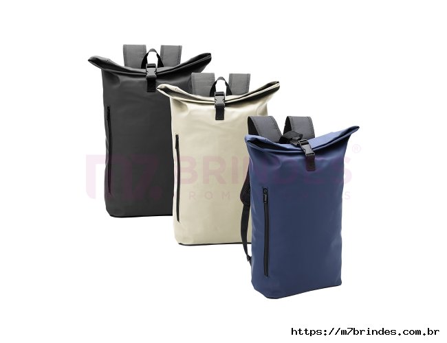 Mochila de Couro Sinttico 30L