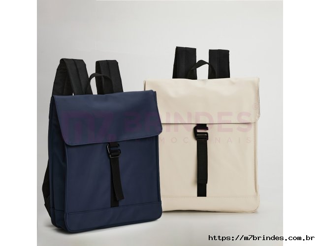 Mochila Couro Sinttico 13 Litros