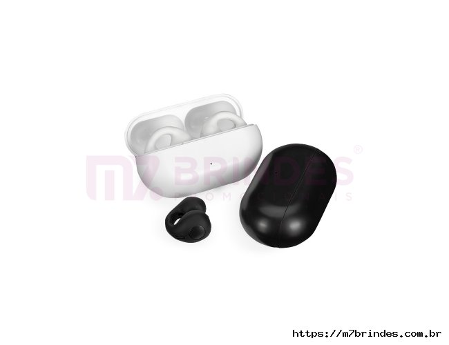 Fone de Ouvido Bluetooth com Case Carregador