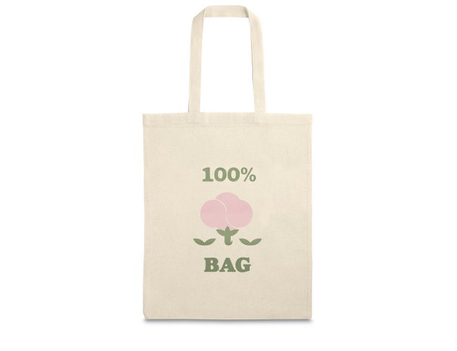 Sacola 100% algod�o (120 g/m�)