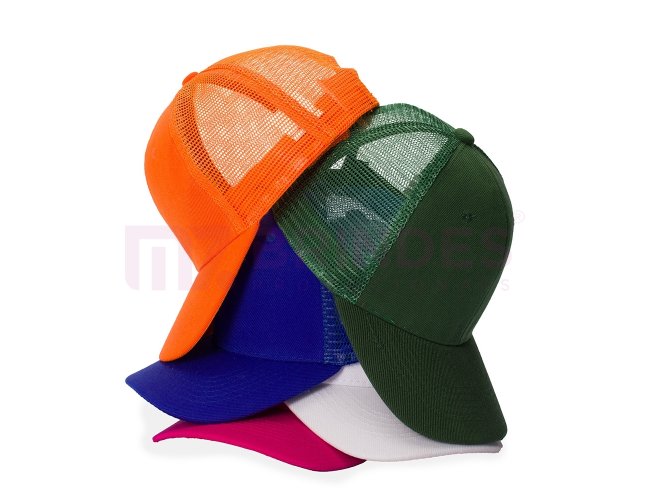 Boné Poliéster Aba Curva com Tela