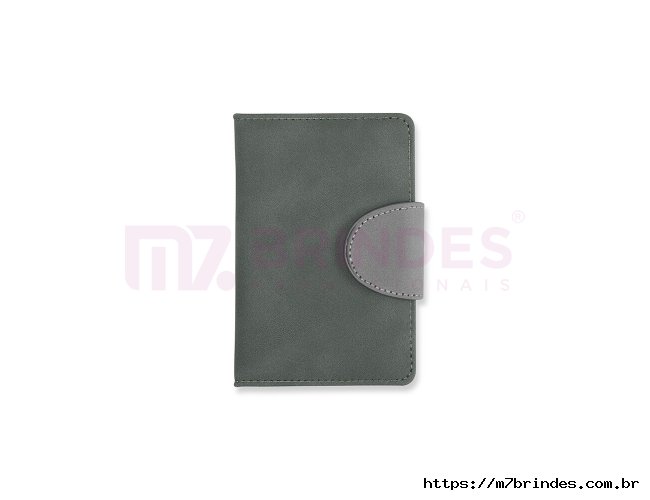 Caderneta Couro Sint�tico