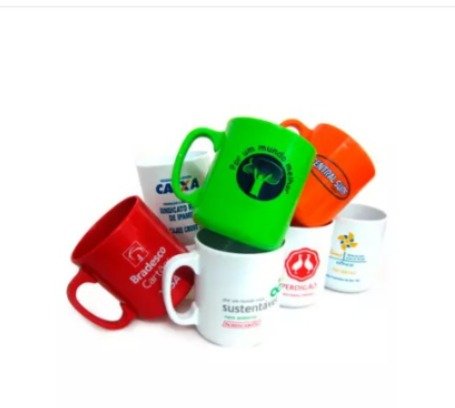 Caneca 400ml Polipropileno