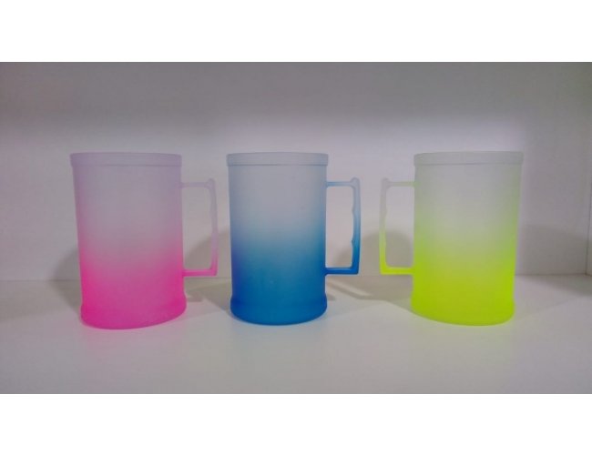 Caneca acrlica Degrad