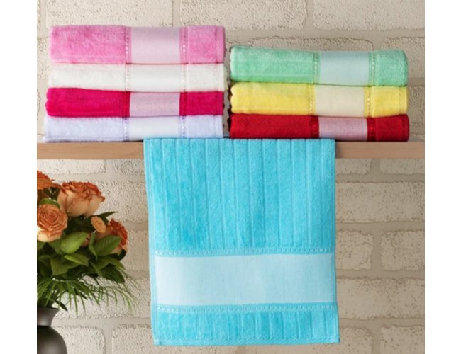 Toalha de Lavabo Aveludada Estampa Sublimática 380g/m²