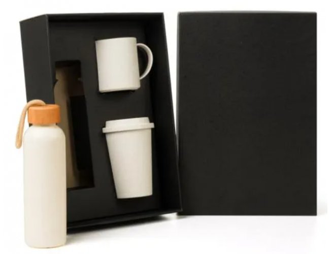 Kit Garrafa, Copo E Caneca - 3 P�s