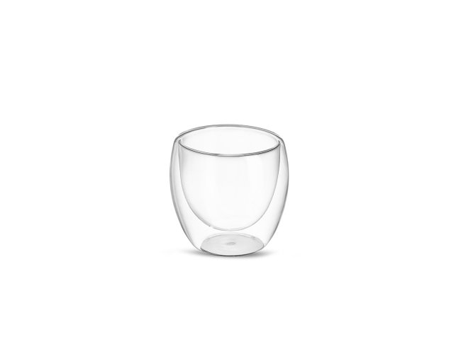 Copo Vidro Parede Dupla 160ml Personalizado
