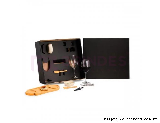 Kit Para Petisco E Vinho - 9 Ps