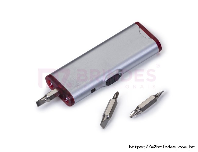 Kit Ferramentas 3 Pe�as com Lanterna