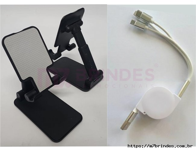 KIT SUPORTE CELULAR + PORTA DOCUMENTOS