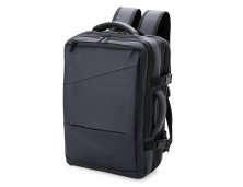 Mochila/mala Expans�vel de Couro Sint�tico 36 Litros