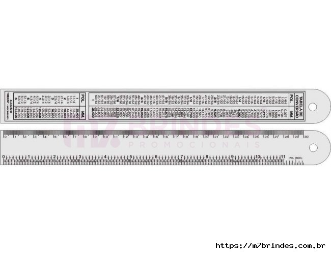 R�gua Ferragista 30cm