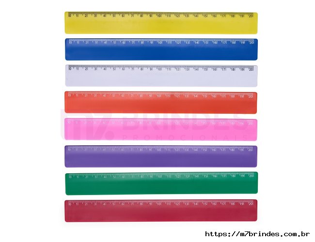 R�gua Pl�stica 20cm