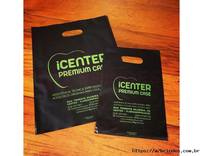 SACOLA PLÁSTICO BRILHO M 30x40