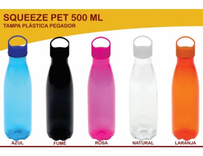 Squeeze 500ml Pet Pegador