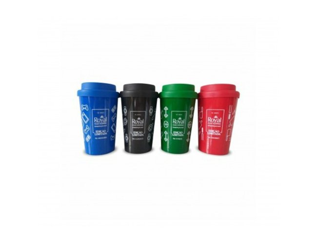 COPO PLASTICO COM TAMPA 400ML