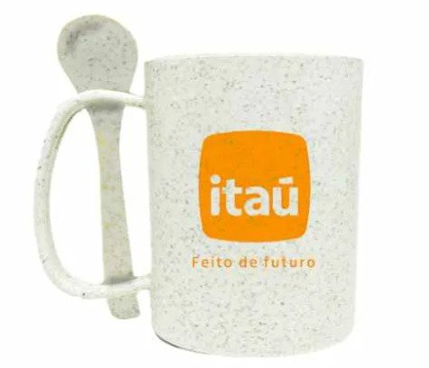 Caneca Fibra de Arroz   - NCM 39241000